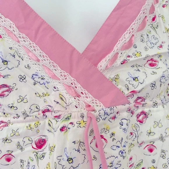 SARAH SPENCER 2pc PAJAMA SHORT SET - Picture 2 of 6